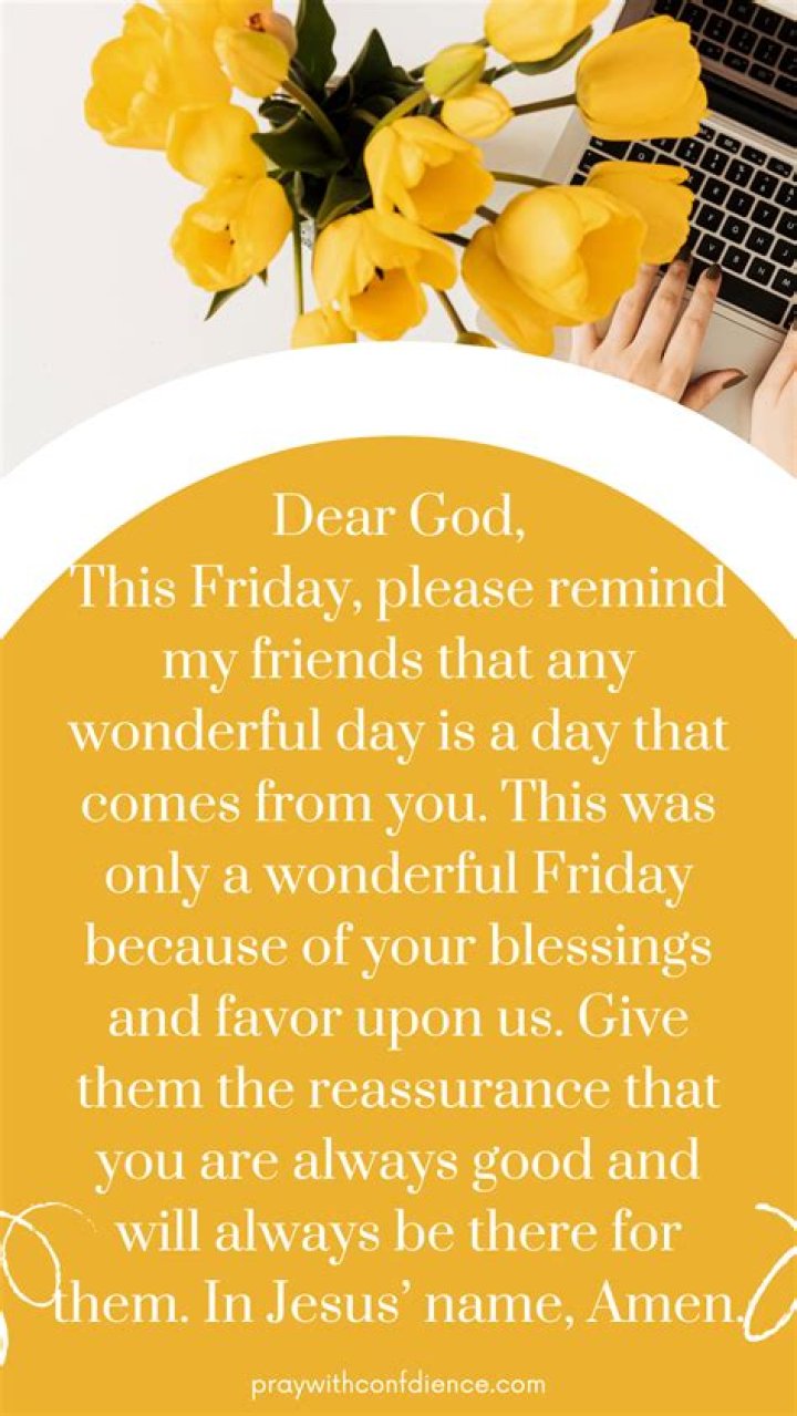 Friday Blessings: Prayers For A Blessed Day