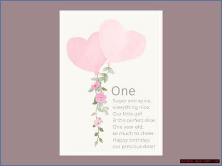 Ultimate Collection Of Heartfelt 1st Birthday Poems For Your Precious Little One